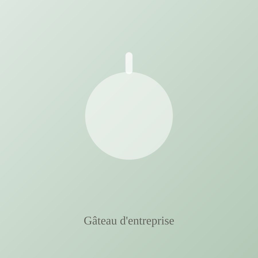 Gâteau d'entreprise