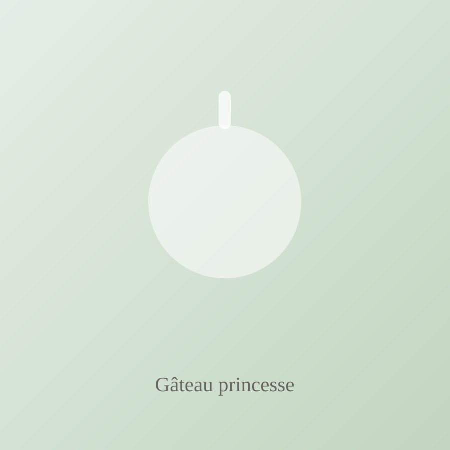 Gâteau princesse